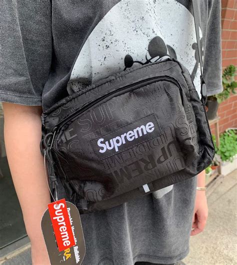 supreme cordura waist bag fake|is your supreme bag real.